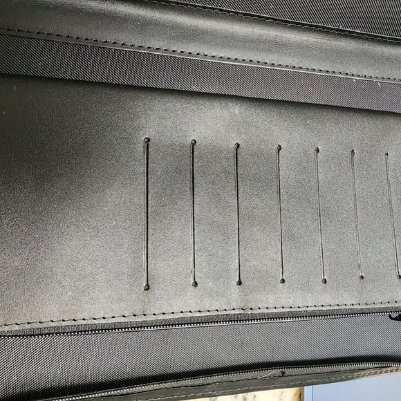 Black Genuine Leather Planner Organizer UNBRANDED - Picture 1 of 7